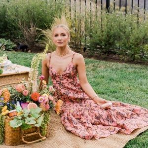 ALC Floral Linen Dress